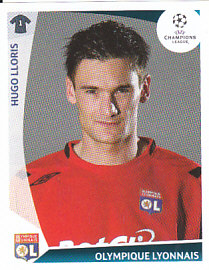 Hugo Lloris Olympique Lyonnais samolepka UEFA Champions League 2009/10 #295